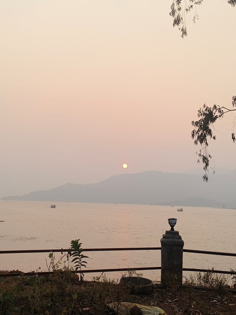 Sunset at the Backwaters